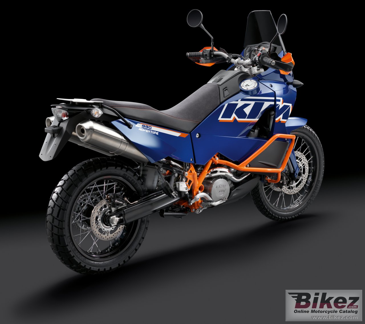 Big KTM 990 adventure picture and wallpaper from Bikez.com